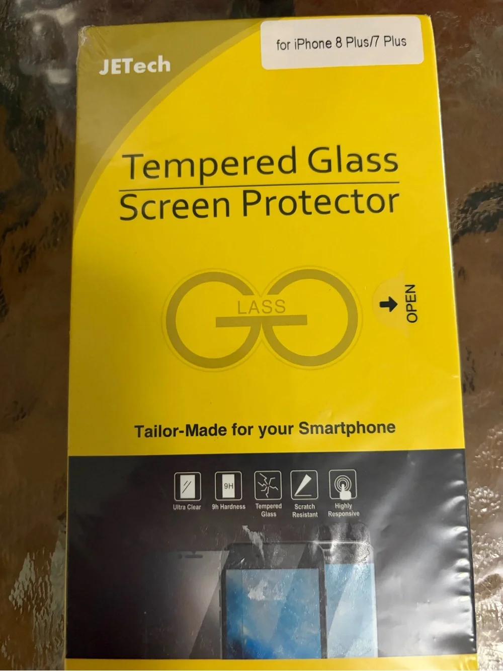 Tempered Glass Screen Protector For IPhone 8 Plus/ 7 Plus